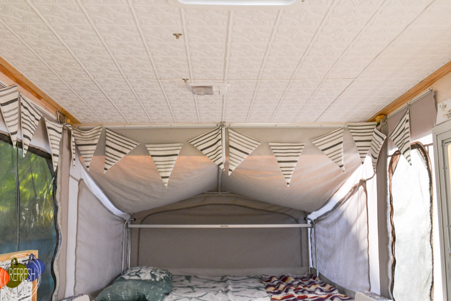 Easy RV Camper Ceiling Repair - Refresh Camping