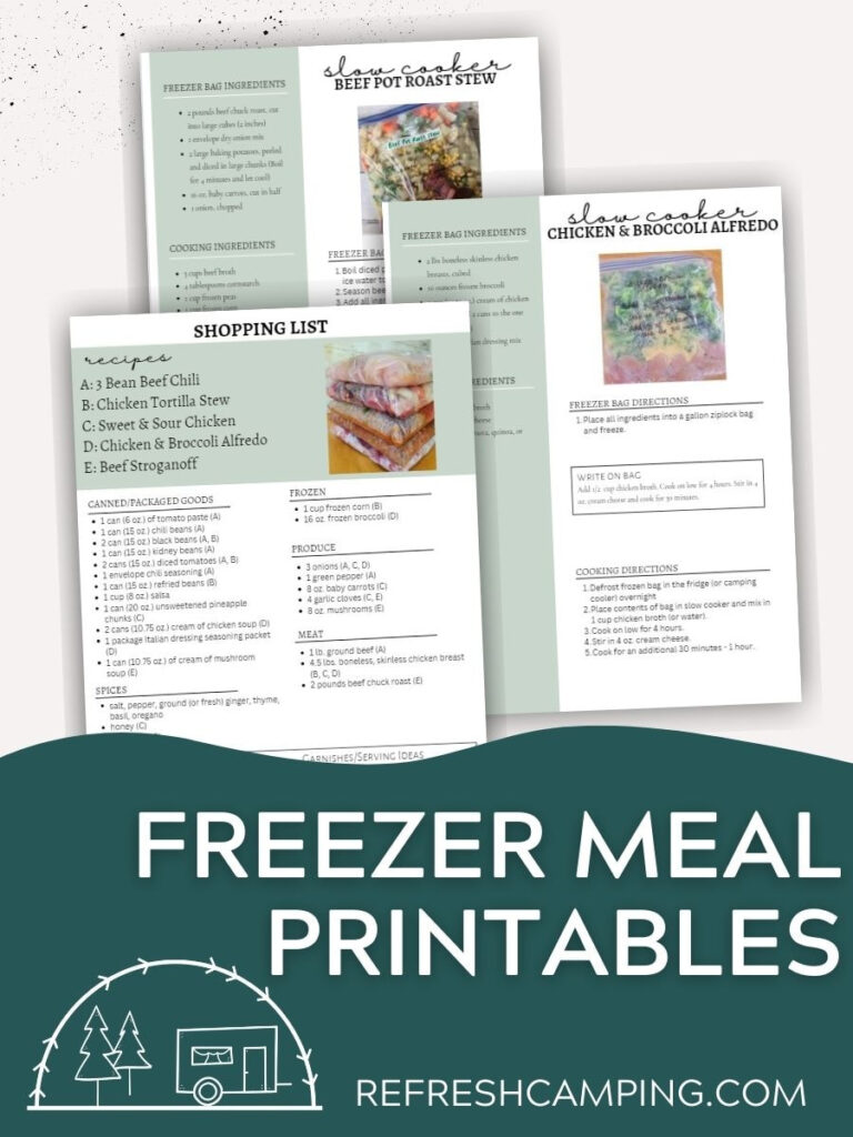 printable slow cooker recipes overview image