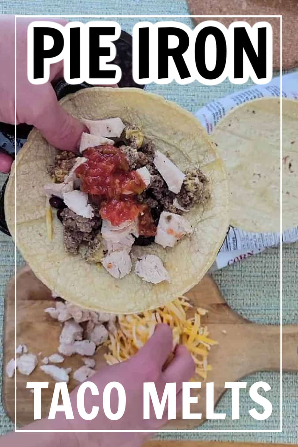 Pie Iron Campfire Tacos Refresh Camping