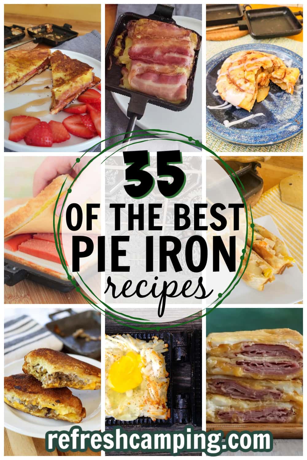 25+ Pie Iron Recipes for Camping » Homemade Heather