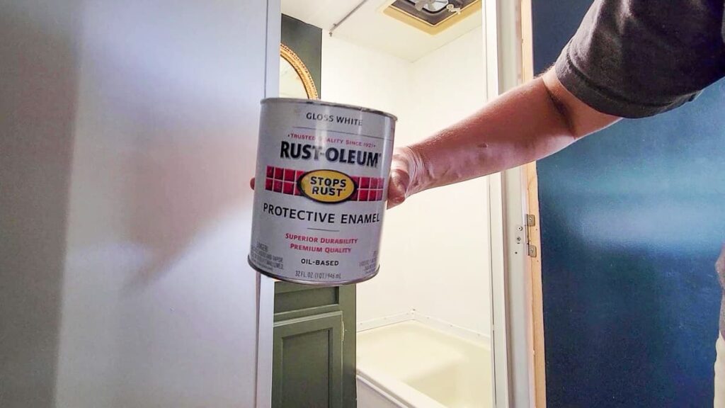 paint to use on rv shower wall