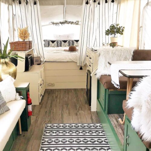 26 Pop Up Camper Remodel Ideas (DIY and Budget Friendly) - Refresh Camping