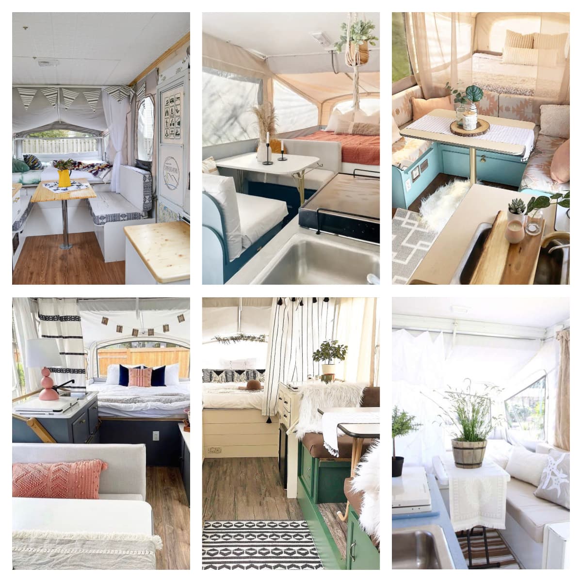 26 Pop Up Camper Remodel Ideas (DIY and Budget Friendly)