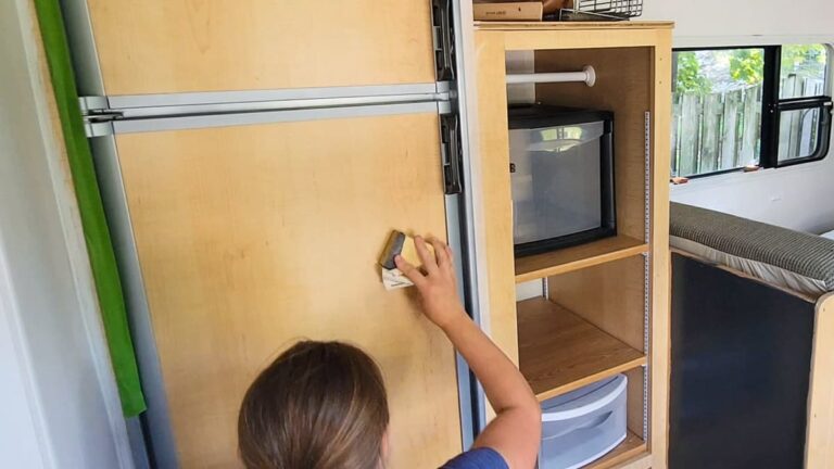 How to Paint RV Cabinets to Last (Easy DIY Guide) - Refresh Camping