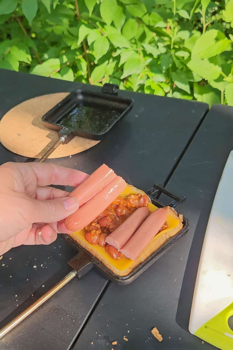 chili cheese hobo pie recipe